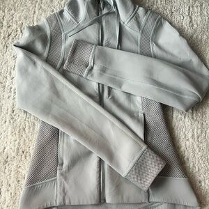 Lululemon Light blue Zip-Up Hoodie
